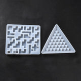 Pyramid puzzle mold set (2 parts)