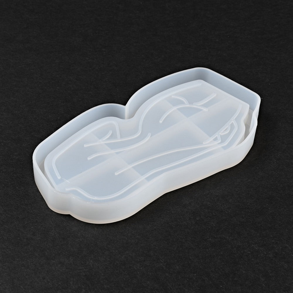 Female figure dish tray mold