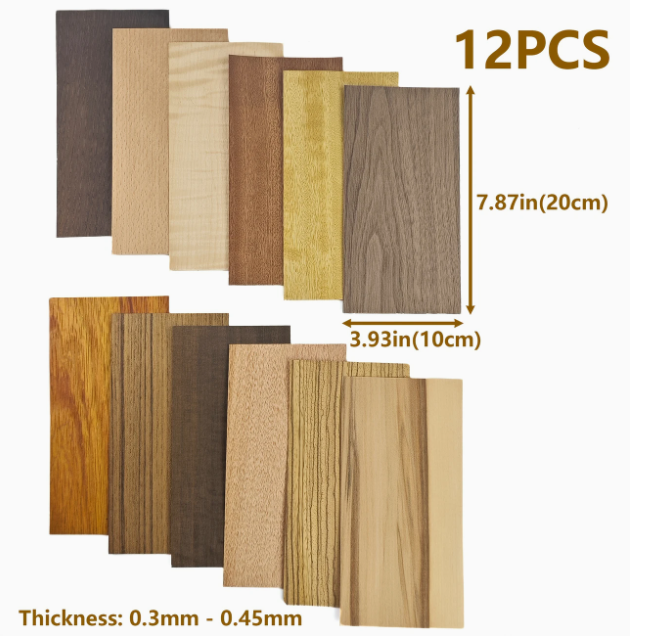 Natural wood sheet range