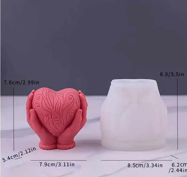 Heart-shaped mold