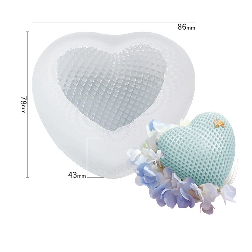 Heart shape patterned mold