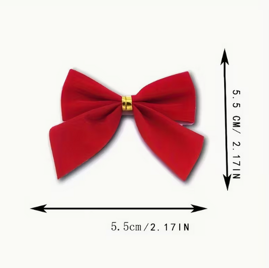 12 pieces christmas mini ribbons selection