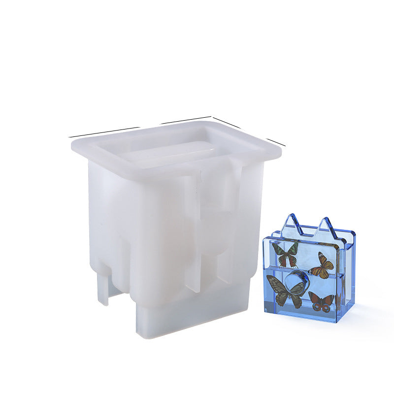 Cat shape storage mold