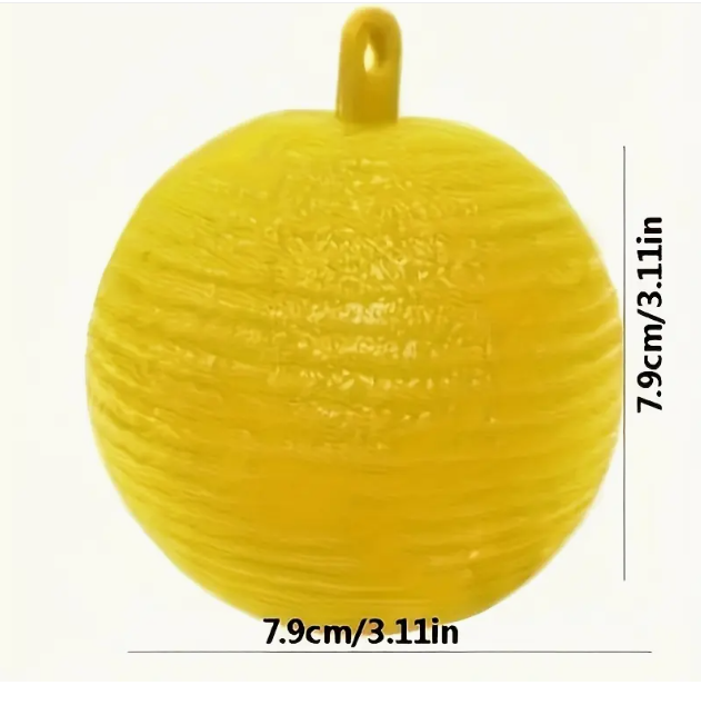 Yellow insects trap ball