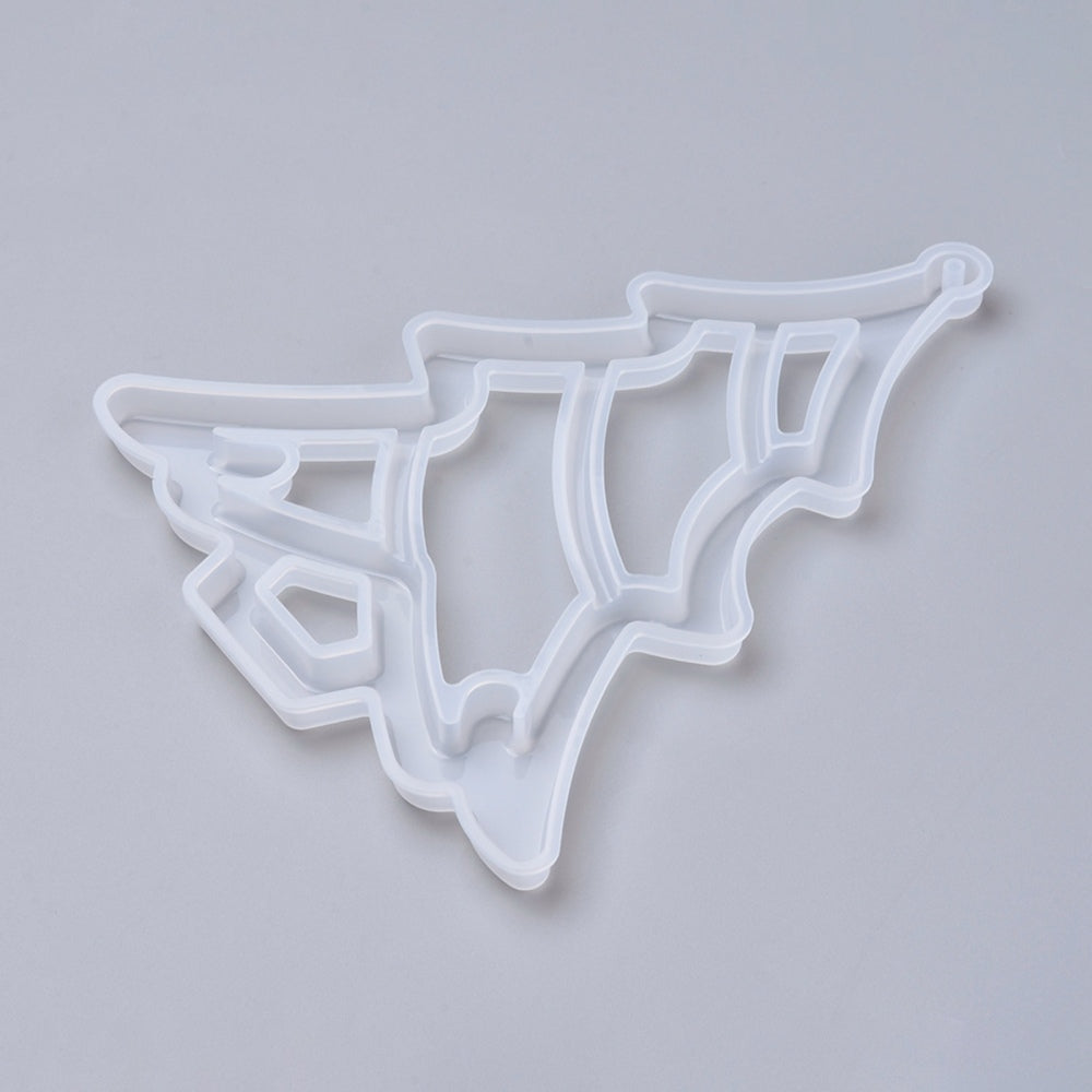 Hollow Christmas tree pendant silicon mold