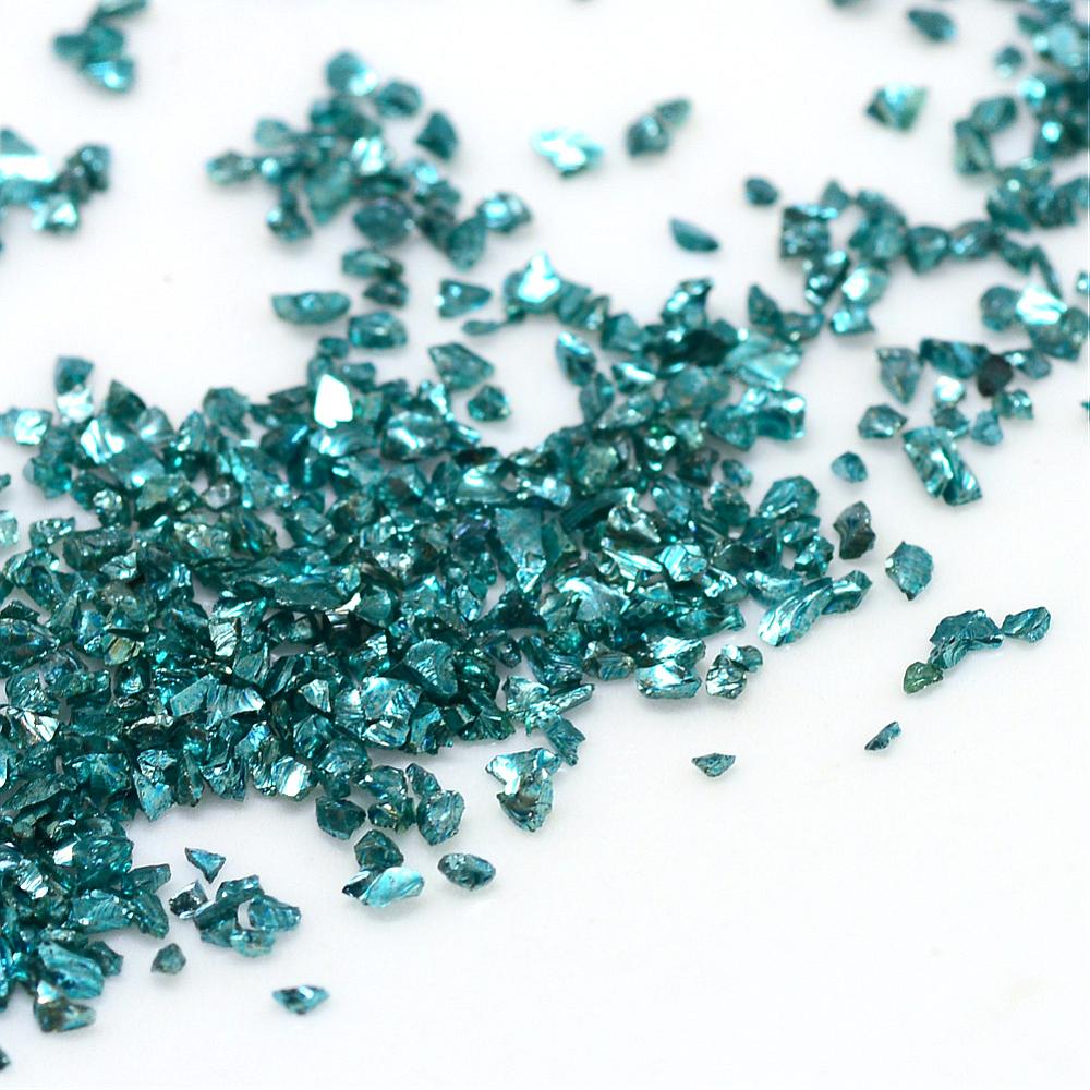 Chunky dark cyan chips 20g