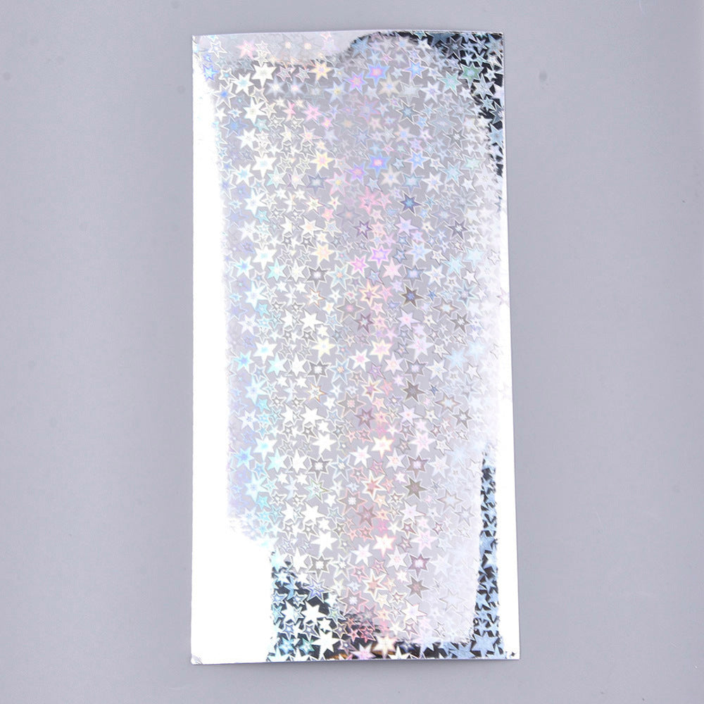 Holographic adhesive vinyl sheets (single sheets)