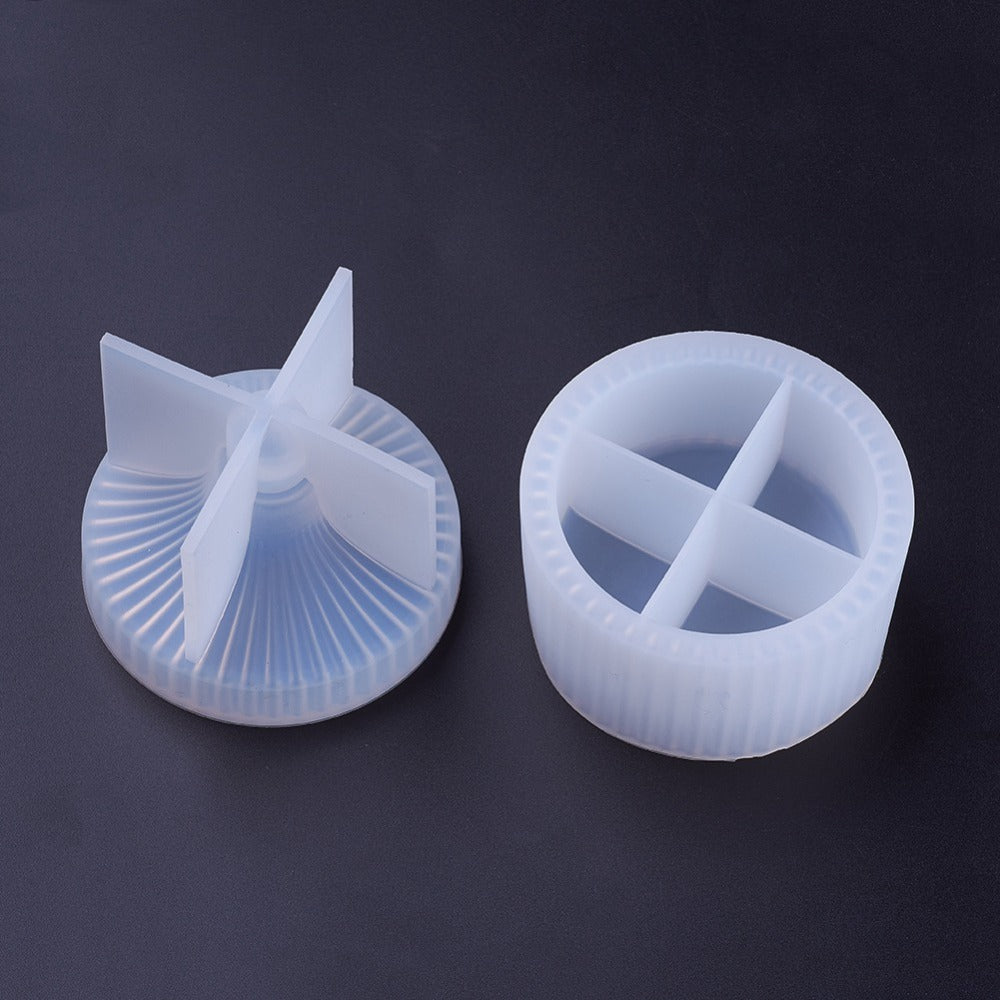 Storage box round (2 pieces)