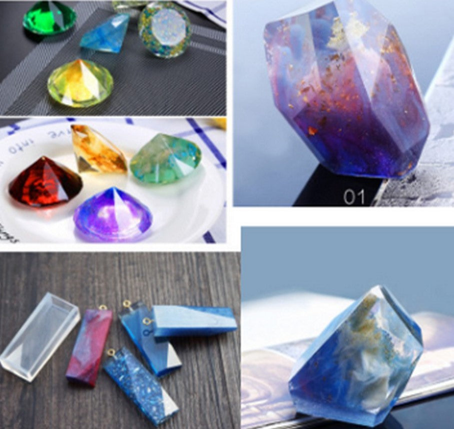 Plastic sequins/paillette chips (jar)