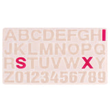 Letter and number mold