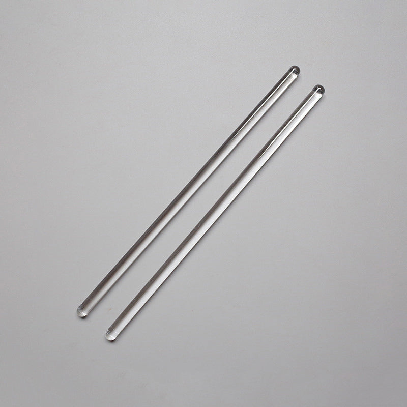 Glass candle wax stirring rod (single)