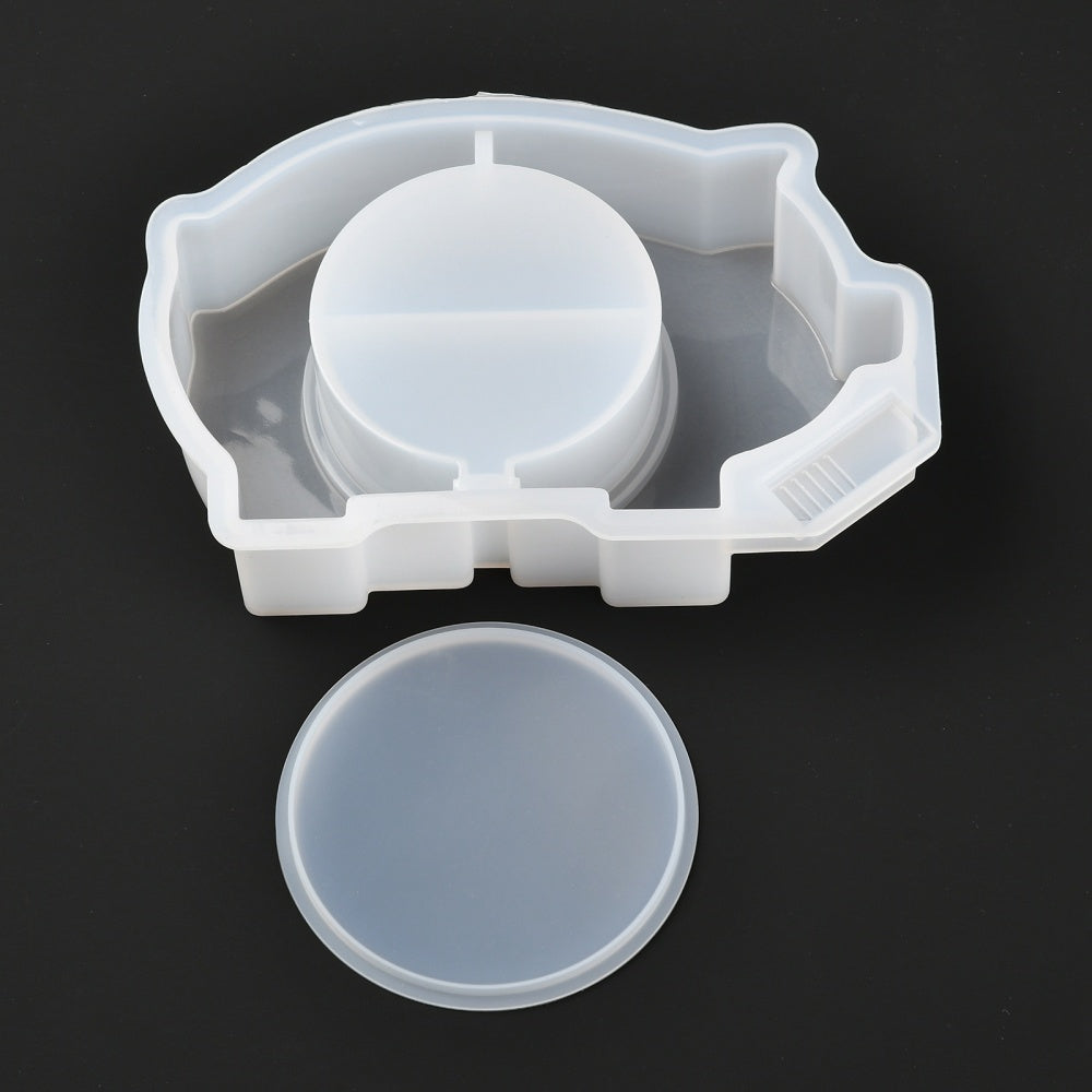 Piggy bank mold (2 part)