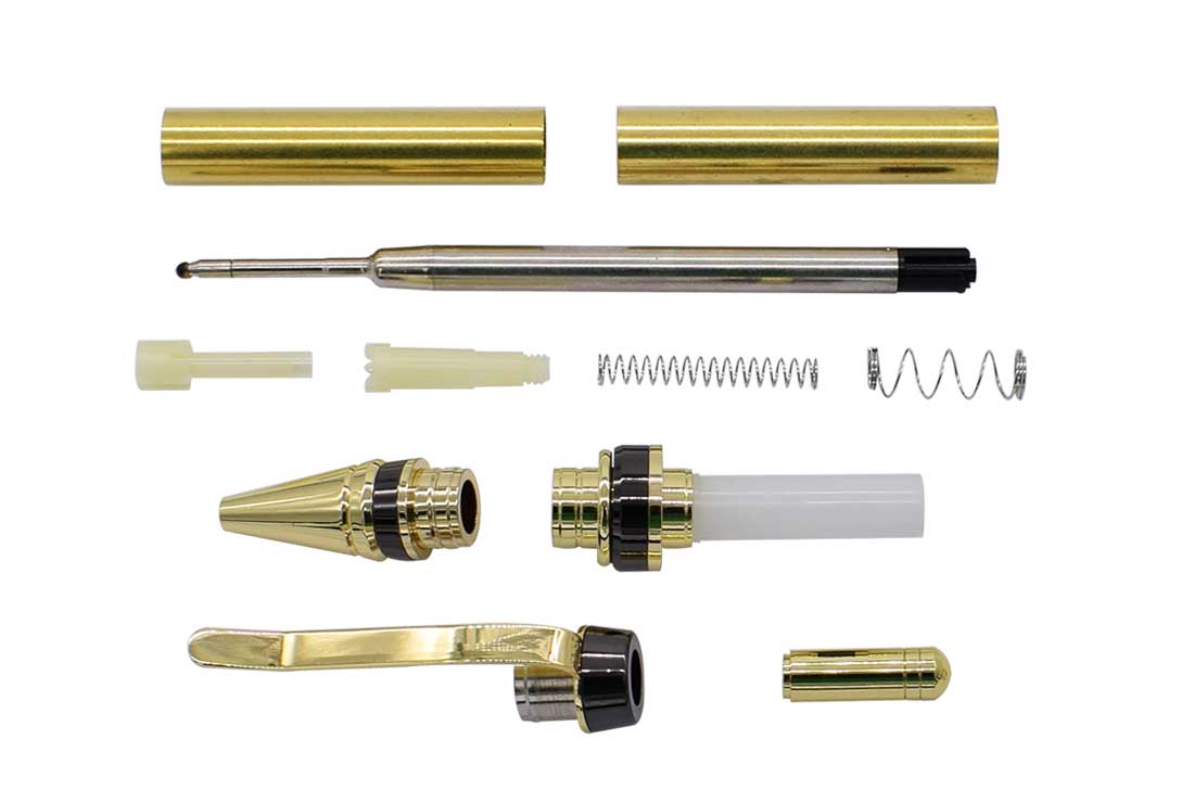 Cigar click rollerball pen kit
