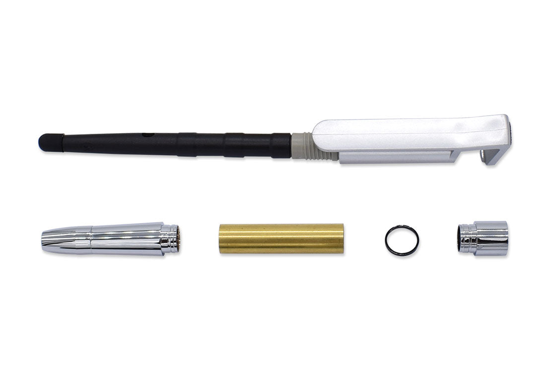 Phone stand stylus pen kit