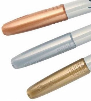 Sharpie metallic permanent markers fine point