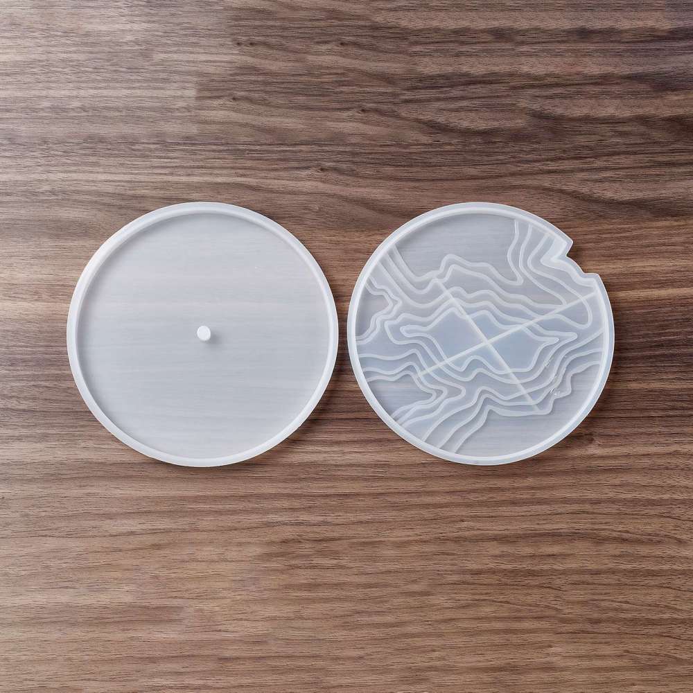 Island scenery clock mold range (2 part)