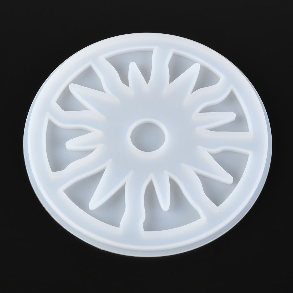 Coaster with sun shape