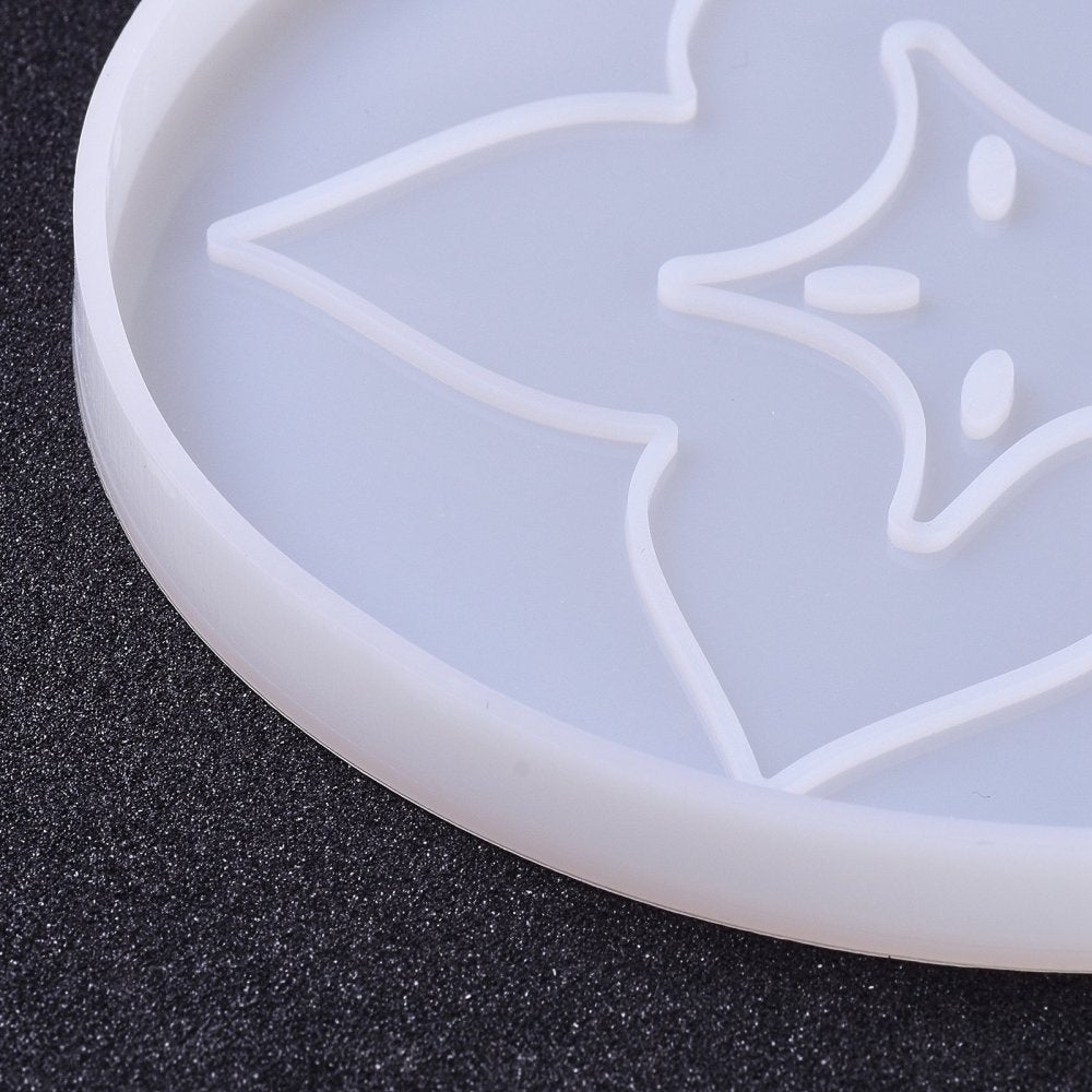 Coaster mold star flower pattern