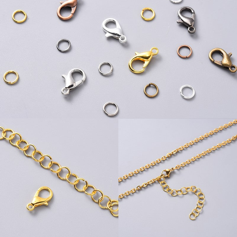 Lobster clasp & jump ring set