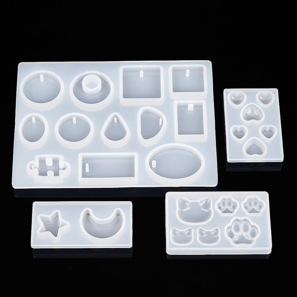 Mixed shapes silicon molds