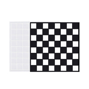 Chess/checkers set board only mold
