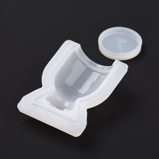 Refillable bottle silicon molds