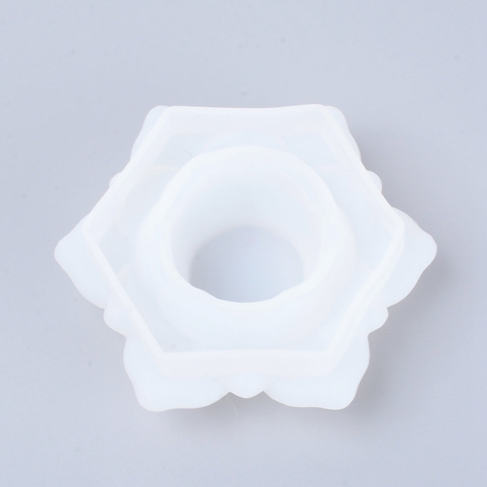 Lotus candle holder silicon mold range