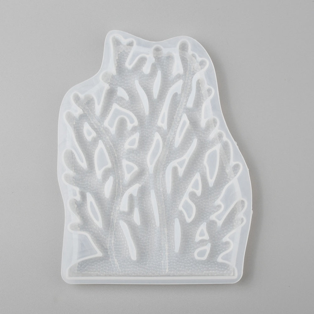 Coral silicon display mold