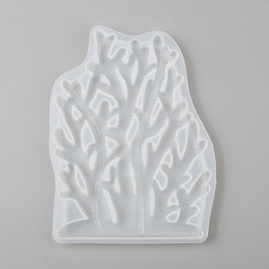 Coral silicon display mold