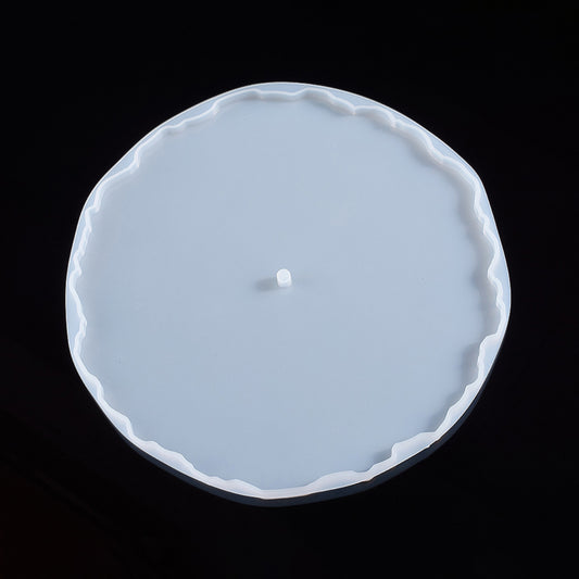Flat round tray silicon mold	selection