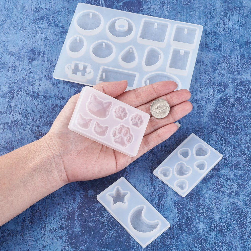 Mixed shapes silicon molds