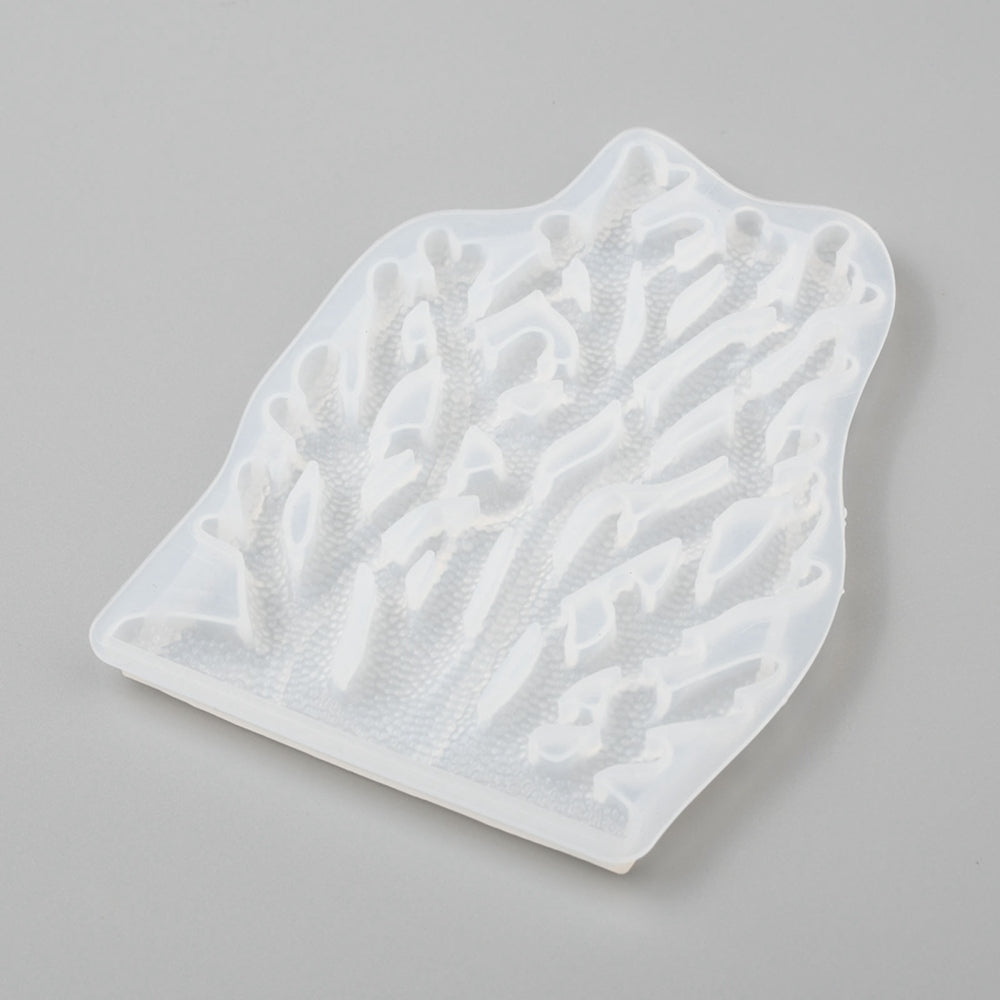 Coral silicon display mold