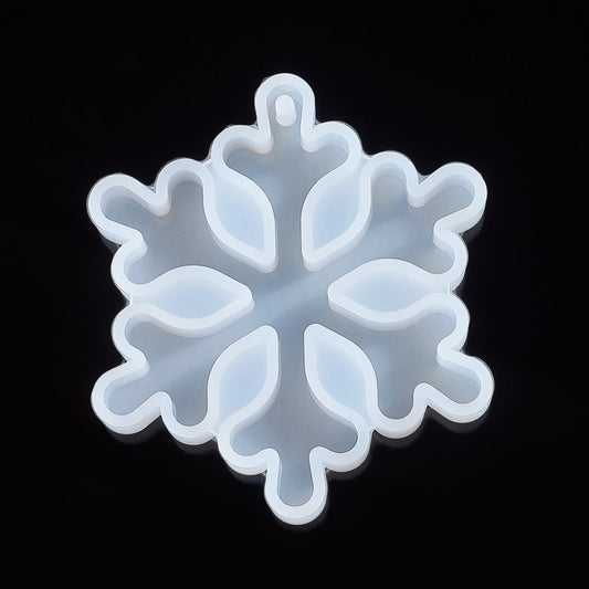 Snowflake pendant silicon mold