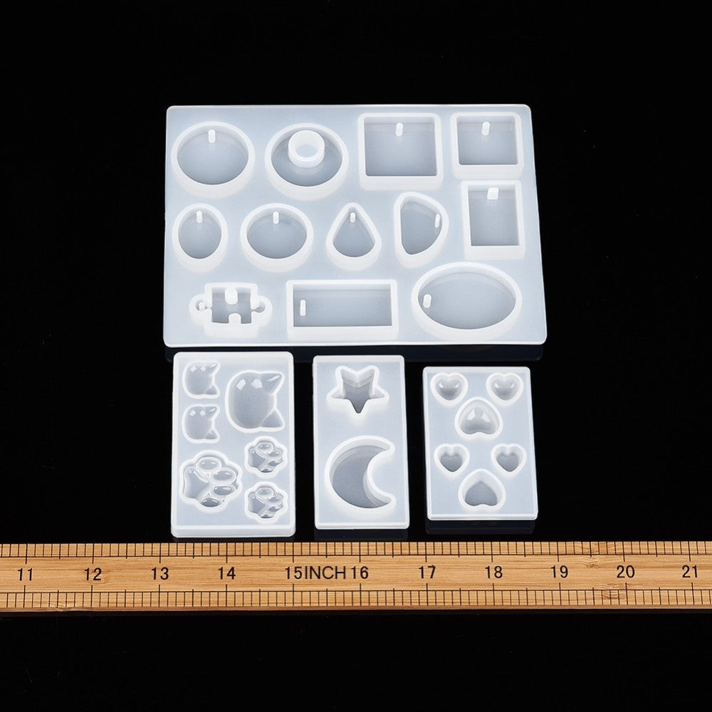 Mixed shapes silicon molds