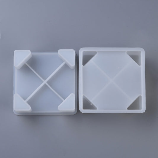Square storage box silicon mold