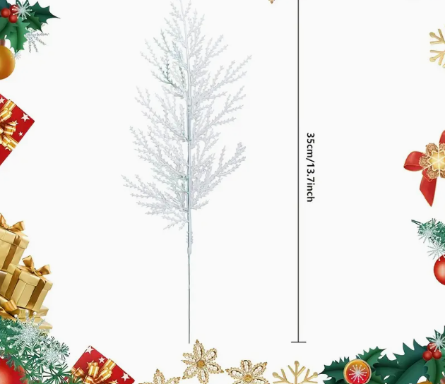 Christmas artificial tree branches selection
