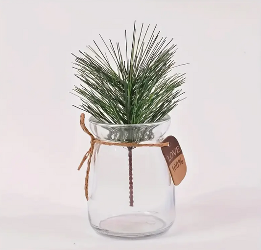 24 pieces premium quality lifelike artificial pine needle branches