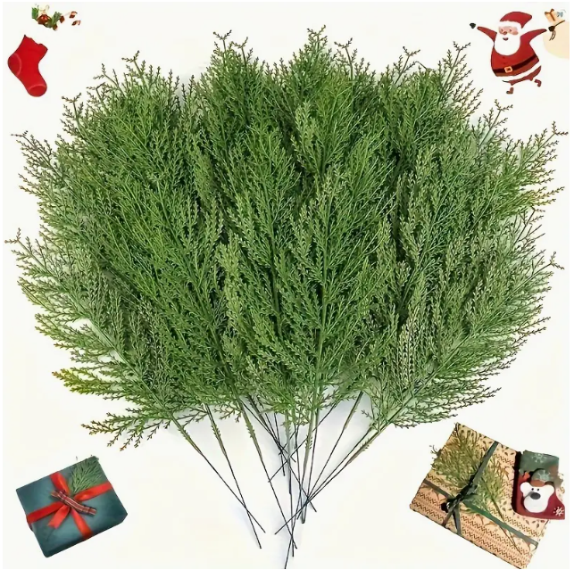 Christmas artificial tree branches selection