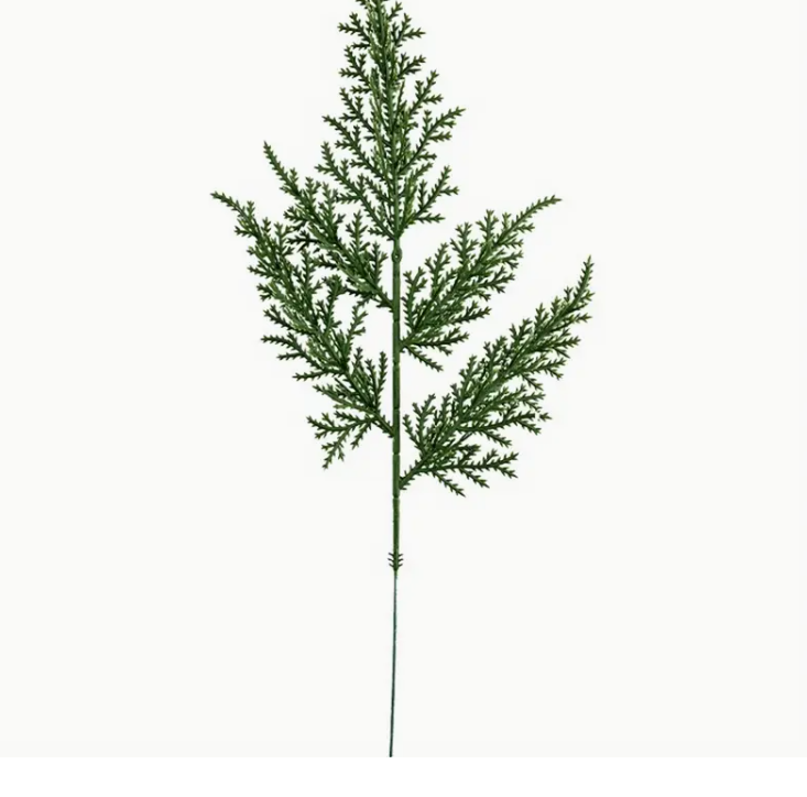 Christmas artificial tree branches selection