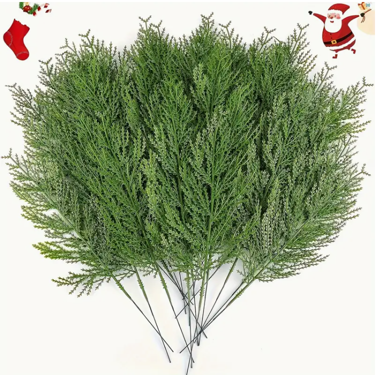 Christmas artificial tree branches selection
