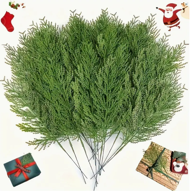 Christmas artificial tree branches selection