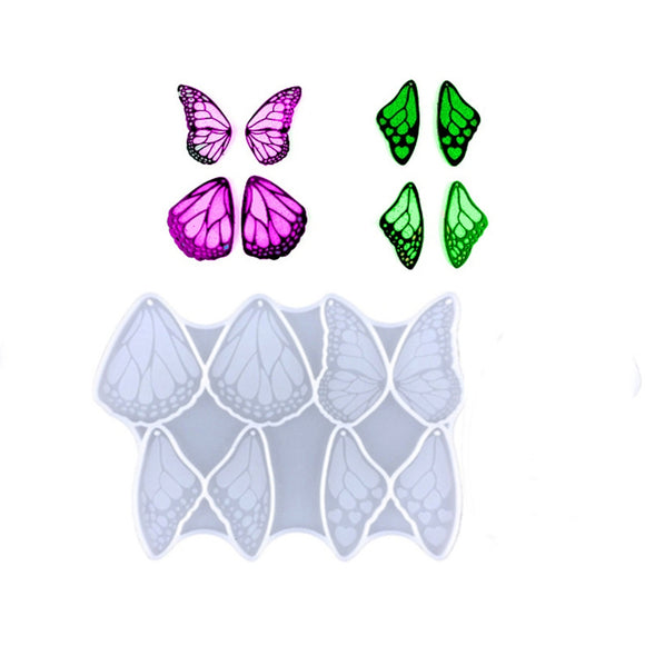 Butterfly wings pendant mold range