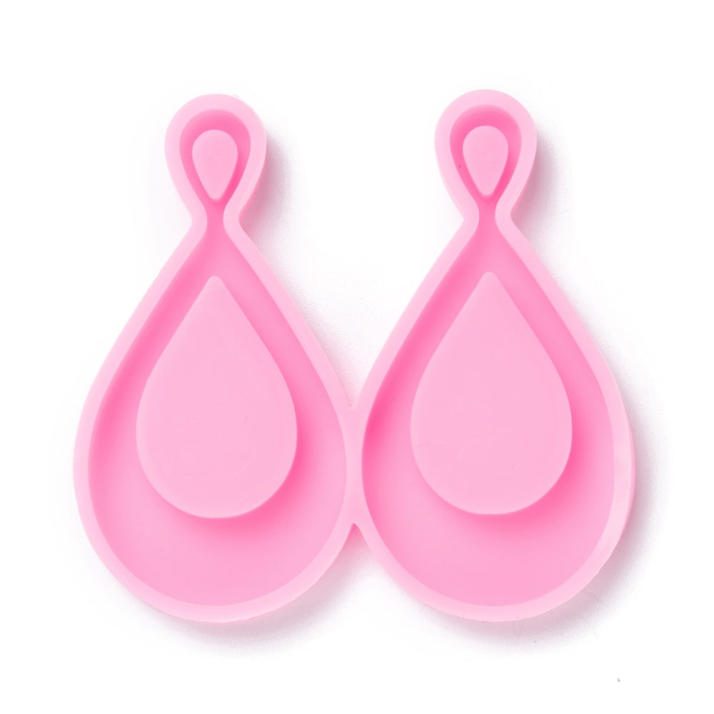 Pink food grade pendant silicon mold