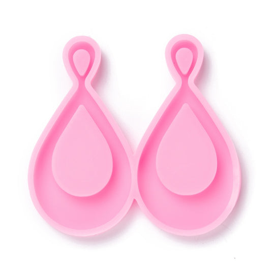 Pink food grade pendant silicon mold