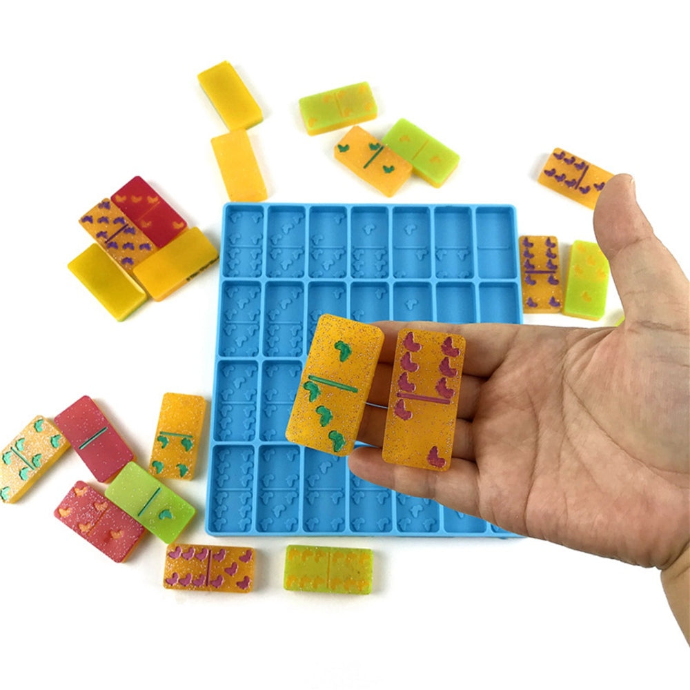 Domino mold with Africa markers