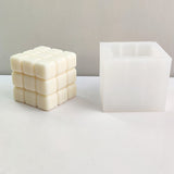Cube candle and resin mold range