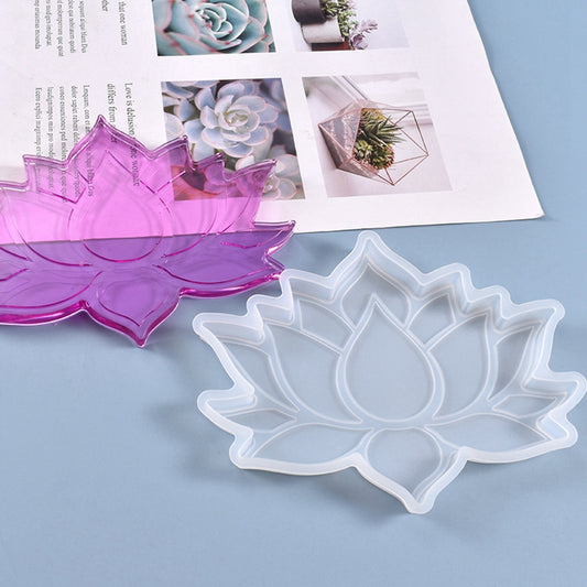 Lotus cup mat silicon mold