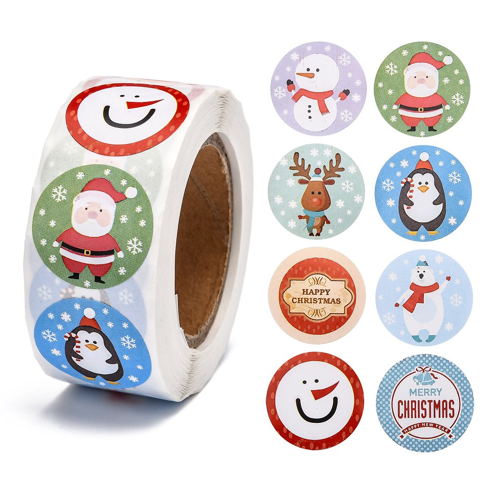 Christmas stickers range