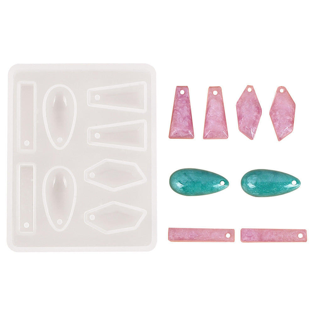 Pendant mold 4 styles (one pair each)