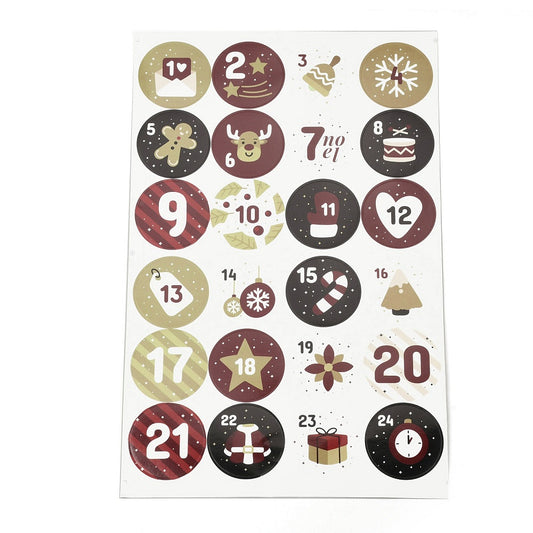 Christmas stickers range